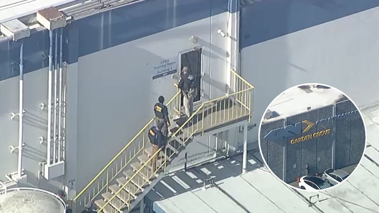 Garden Grove, California news today: Federal search warrant being served at GKN Aerospace facility after possible chemical spill caused evacuation