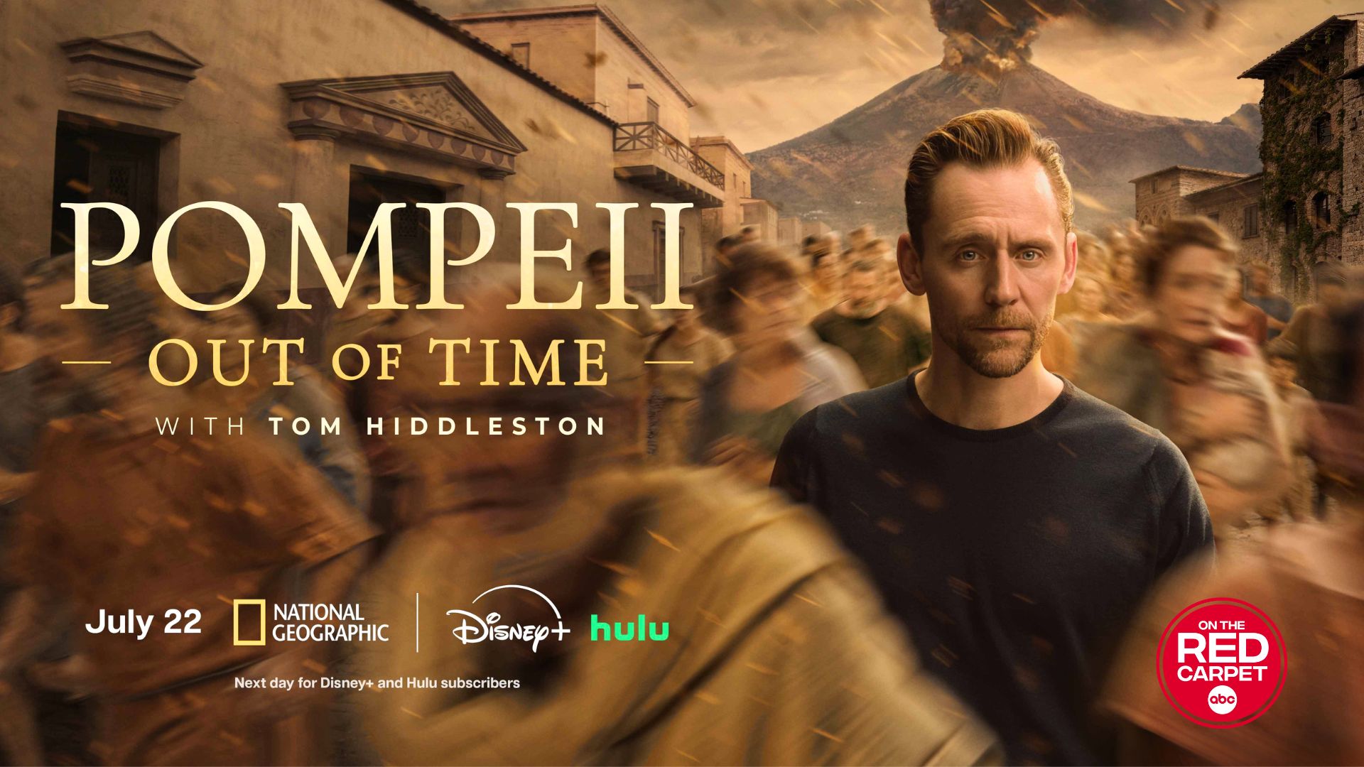 National Geographic drops trailer for 'Pompeii: Out of Time with Tom Hiddleston'