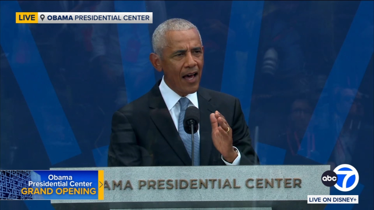 Obama Center's opening draws former presidents, music legends and A-list celebrities