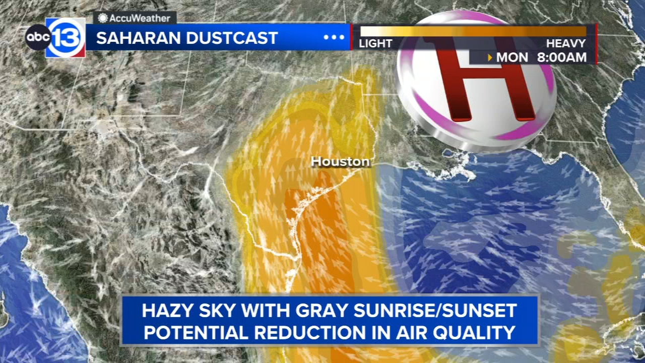 Tropical development is not expected, but Saharan dust is