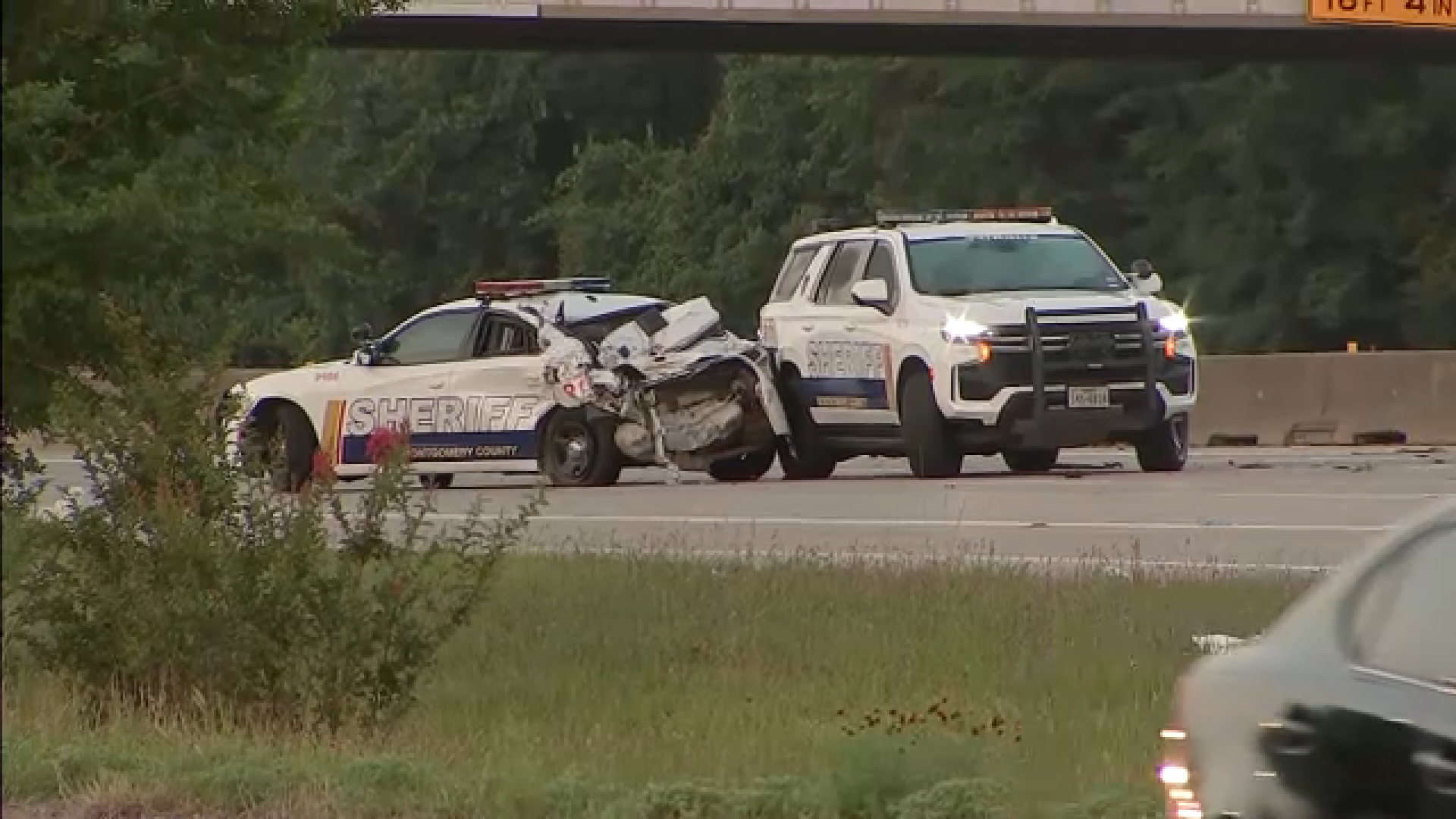 Deputy killed, another injured while responding to multi-vehicle crash on North Fwy: MCSO