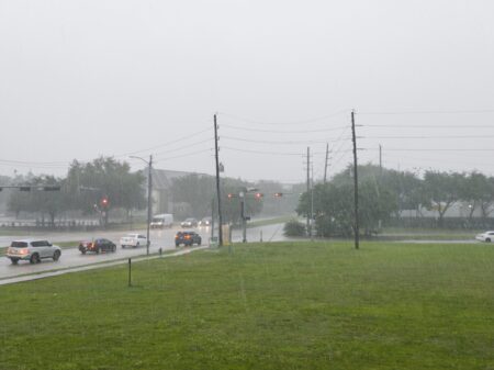 A rainy start to the week in Houston comes with flooding risks