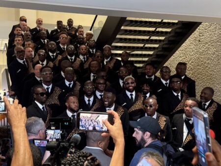 Congo’s soccer team arrives in Houston, where the Texas heat impacted a crowded FIFA Fan Festival