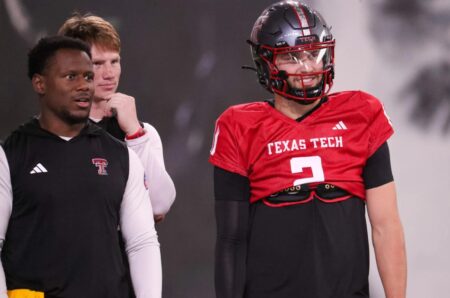 Texas Tech QB who placed bets will not play amid Big 12 lawsuit, legal threat from Paxton