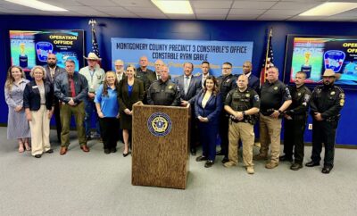 Constable Ryan Gable holds Press Conference on Multi-Agency Operation for FIFA World Cup