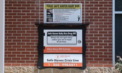 Baby safely and anonymously surrendered using Safe Haven Baby Box in The Woodlands