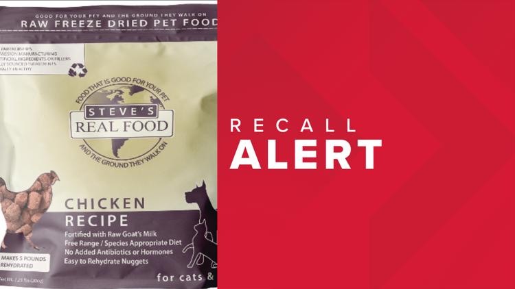 Go Raw expands recall of certain dog and cat food over low Vitamin B1 levels
