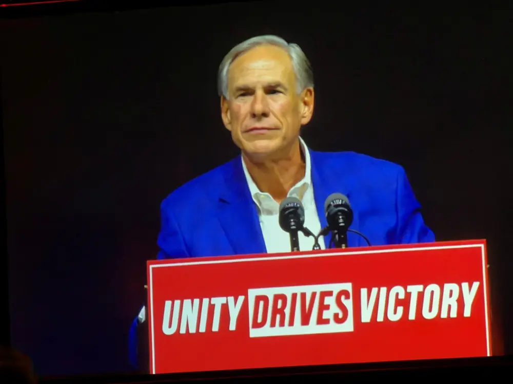 Gov. Greg Abbott spells out vision for fourth term at Republican state convention in Houston