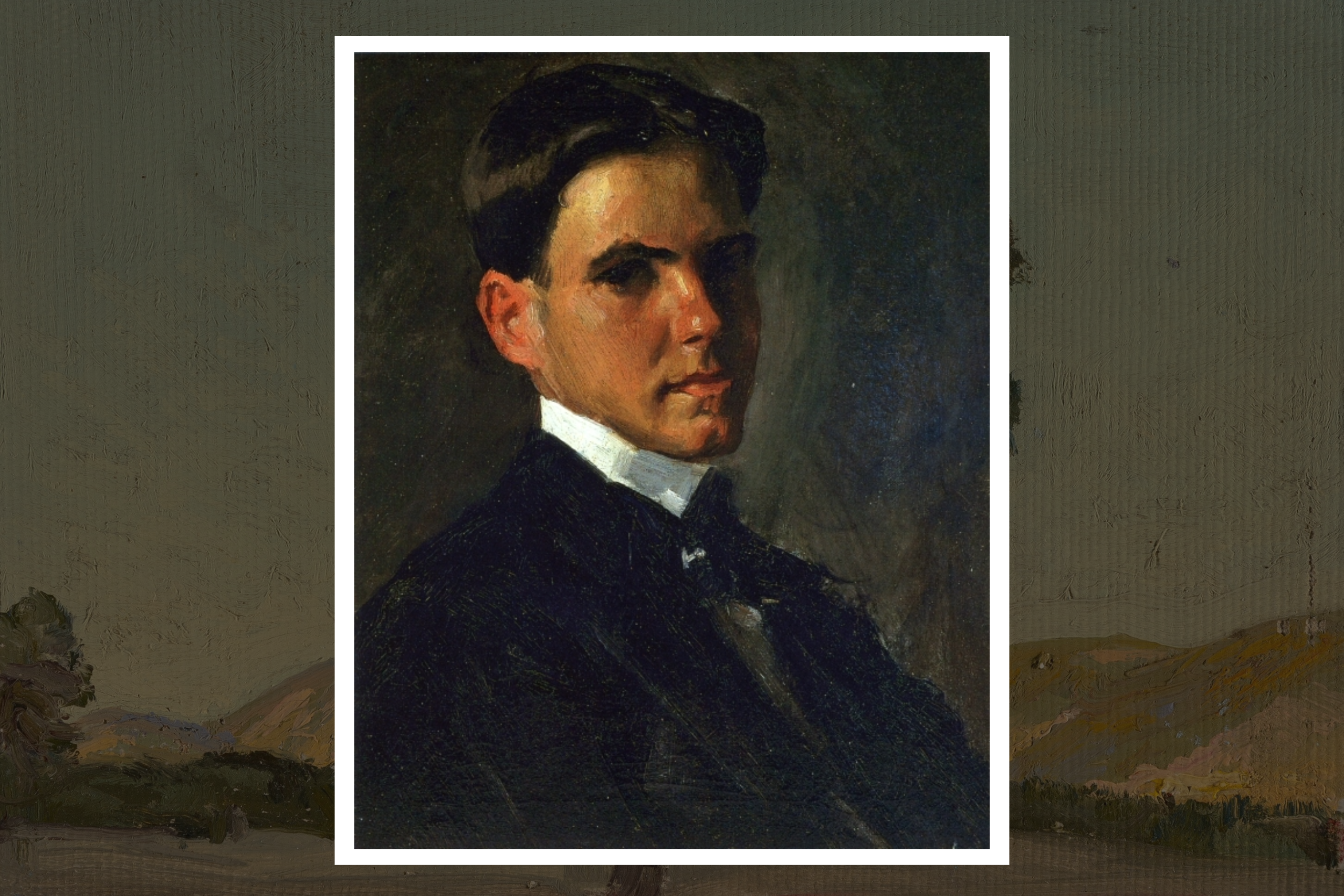 He recognized his property in a painting by the 'Father of Texas Art.' It opened a rabbit hole