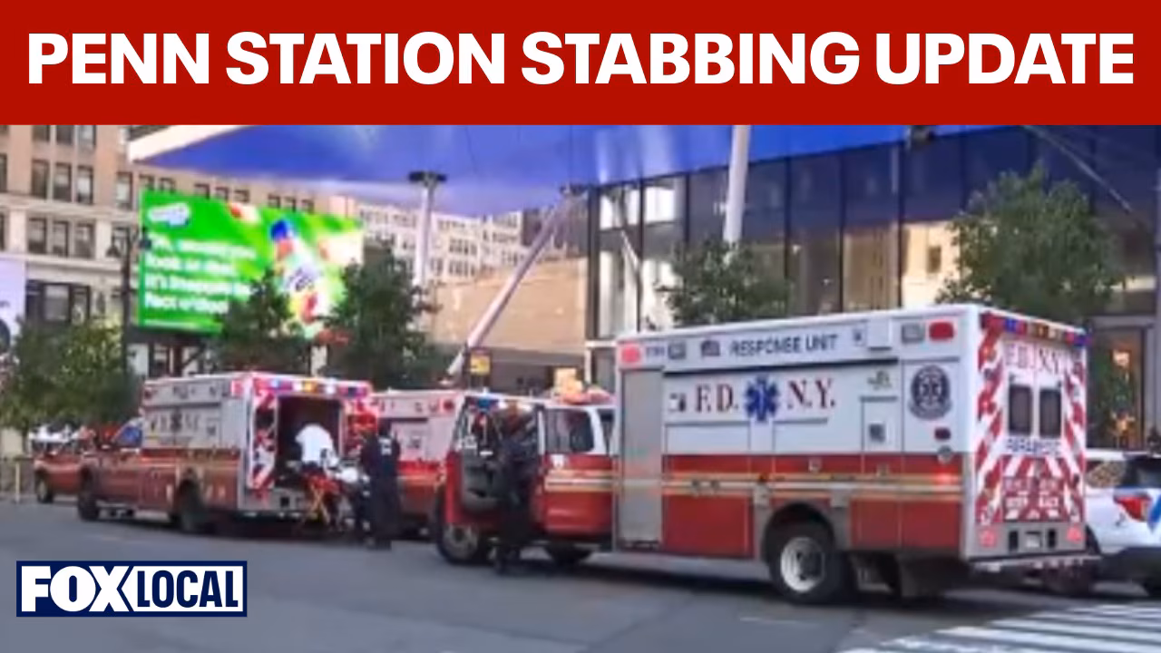 5 people stabbed inside Manhattan’s Penn Station, suspect in custody