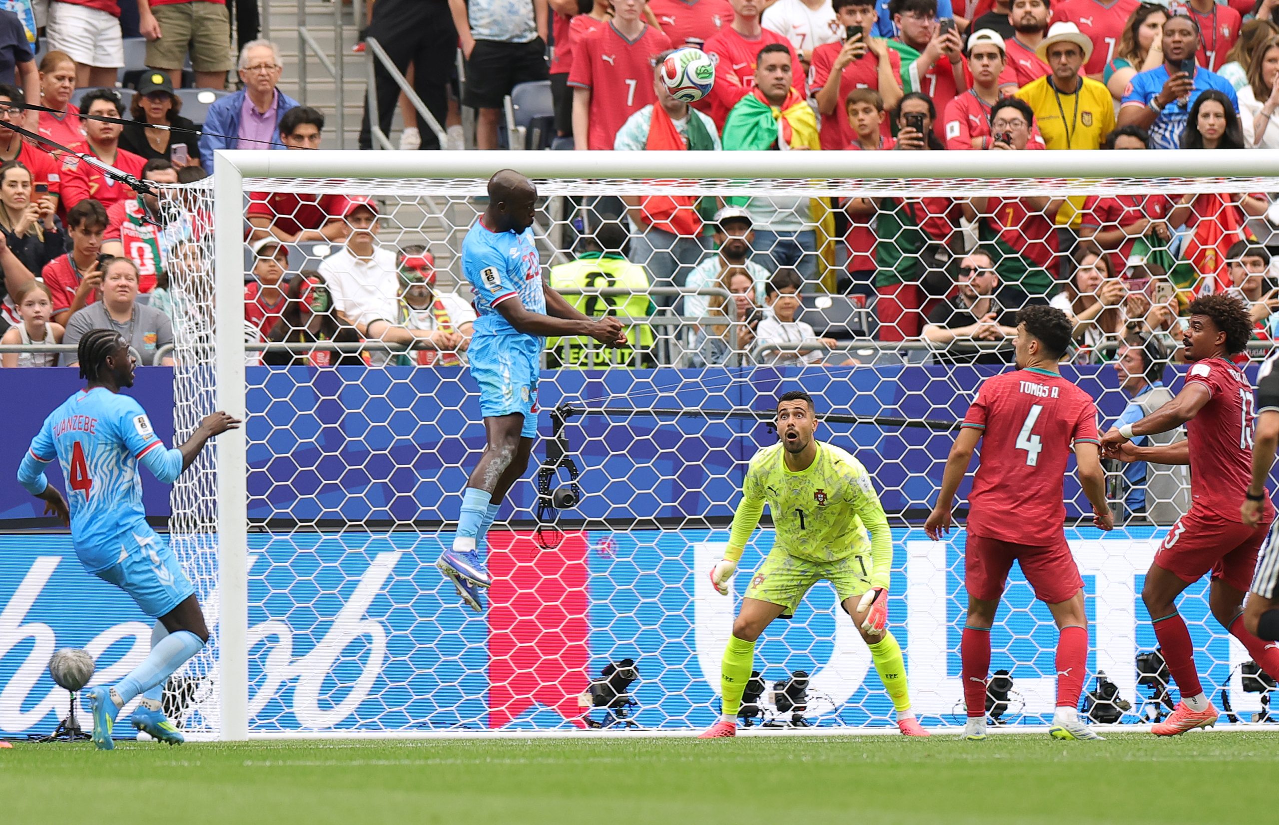 Portugal, DR Congo FIFA World Cup match in Houston ends in 1-1 draw