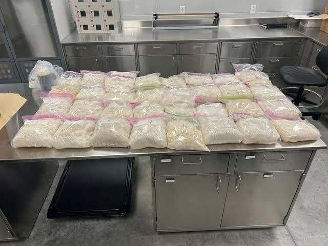 Liberty County Sheriff's Office recover 42 kilograms of crystal meth after executing search warrant