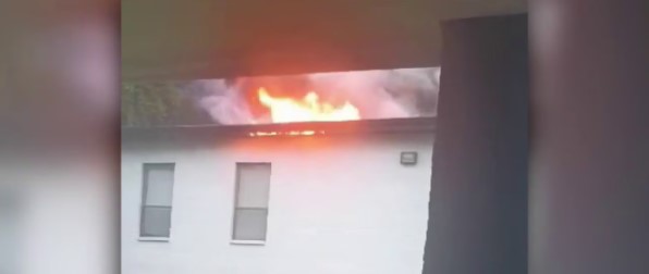 Lightning strike possibly sparked Webster fire that displaced 15 families
