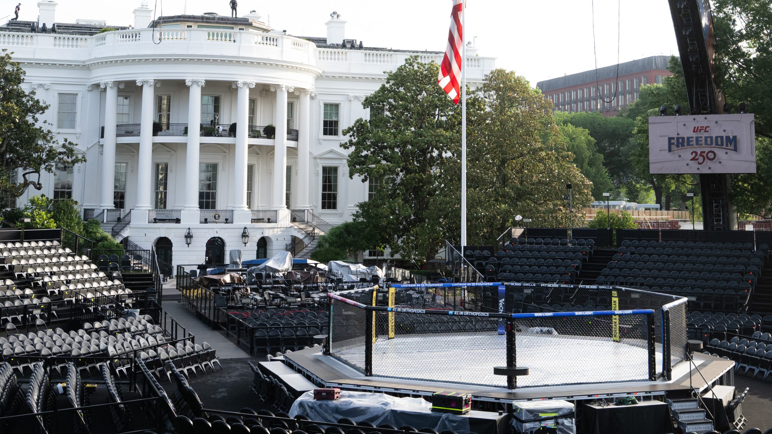 Inside the Octagon at the White House