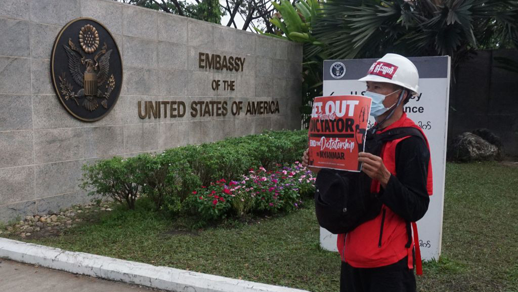 American diplomat killed in Myanmar, Thai woman arrested